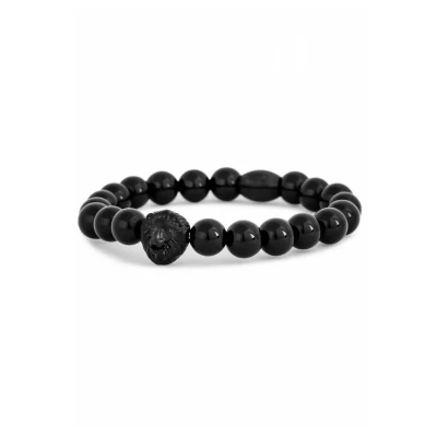 Abbildung von Akitsune Regis Armband, Herren, Größe: 18cm, Schwarz