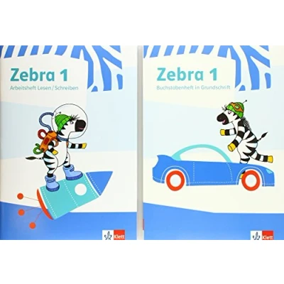 Abbildung von Zebra 1: Paket: Buchstabenheft in Grundschrift, Arbeitsheft Lesen/Schreiben Klasse 1 (Zebra. Ausgabe ab 2018)