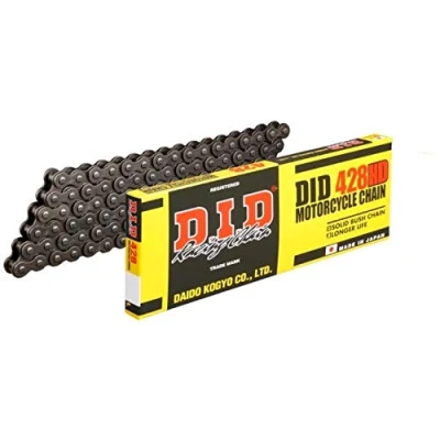 Abbildung von DID Kette 428 HD, 60 Glieder (Standard), offen mit Clipschloss