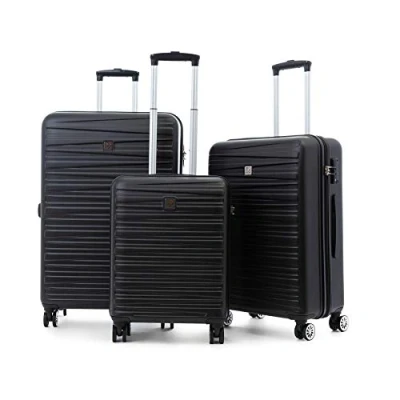 Abbildung von MODO BY RV RONCATO Houston Set 3 Hartschalenkoffer 4 Räder mit TSA Schwarz, Grande, Medio e cabina,