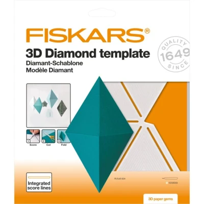 Abbildung von Fiskars 3D Paper Gems Diamond Template