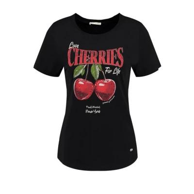 Abbildung von Key Largo Tshirt print, Damen, Größe: XL, Black