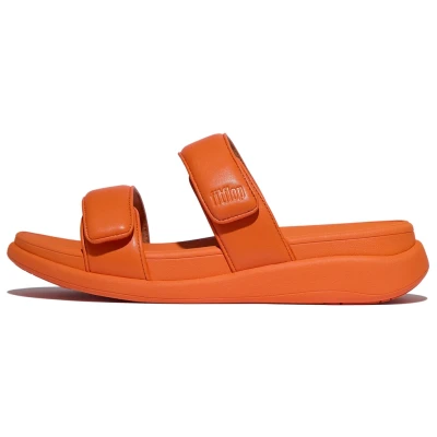 Abbildung von Fitflop Pantolette &quot;F MODE GO&quot;, Plateausandale mit dämpfender MICROWOBBLEBOARD Technologie