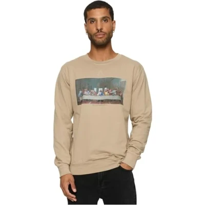 Abbildung von Mister Tee CANT HANG WITH US Crewneck Sweatshirt, Herren, Größe: XL, Darksand
