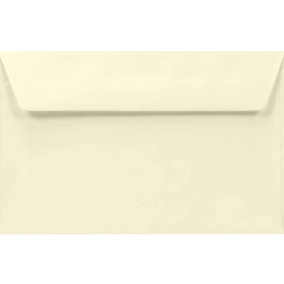 Abbildung von Netuno 50 Briefumschläge Elfenbein 9 x 14 cm 100g Lessebo Smooth Ivory Briefkuverts elegant gerade Klappe nassklebend ohne Fenster für Geschenkkarten Bonuskarten Businesskarten Visitenkarten