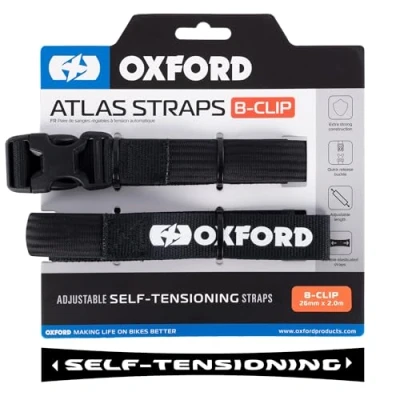 Abbildung von Atlas B Clip (Paar) 26 mm x 2,0 m, Schwarz