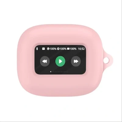Abbildung von GIOPUEY Hülle Kompatibel mit JBL Live Beam 3, Silikon Stoßfeste Schutzhülle, Ultradünn Case Cover, Kein Geruch, Pink