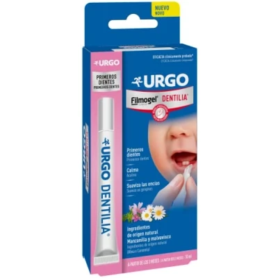 Abbildung von Urgo Dentilia First Center Filmogel® Beruhigt das Zahnfleisch auf Basis natürlicher Inhaltsstoffe Stick mit Massagedüse