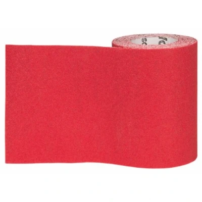 Abbildung von Bosch Professional 1x Schleifrolle C410 Standard for Wood and Paint (für Holz, 115 mm x 5 m, Körnung 60, Reißbar, Zubehör für Handschleifen, Schwingschleifer)