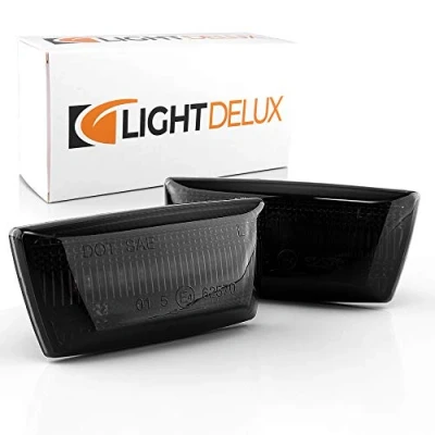 Abbildung von LIGHTDELUX Ersatz für 2 x LED Seitenblinker Blinker Kotflügel mit Zulassung V 171902