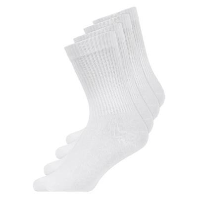 Abbildung von Snocks 4 PACK Socken, Größe: 43 46, Weiß