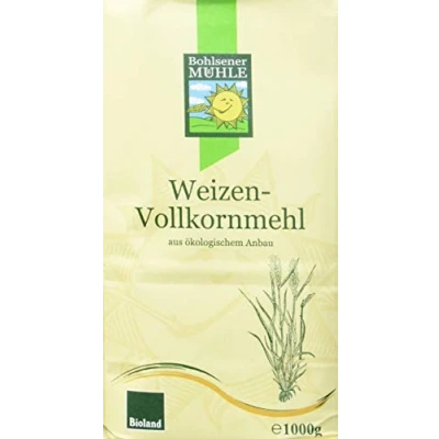 Abbildung von Bohlsener Mühle Weizenvollkornmehl, 6er Pack (6 x 1000 g ) Bio