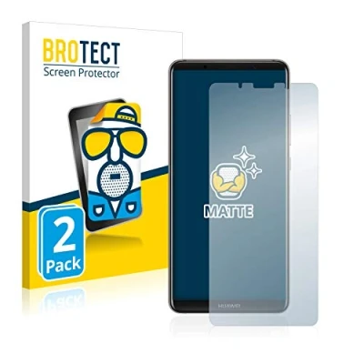 Abbildung von BROTECT Entspiegelungs Schutzfolie für Huawei Mate 10 Pro (2 Stück) Matte Displayschutz Folie, Anti Reflex, Fingerprint