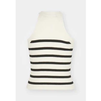 Abbildung von Vero Moda Vmsaba O NECK Top, Damen, Größe: XXL, Birch