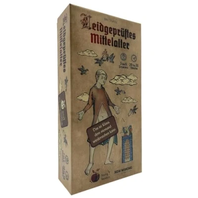 Abbildung von Young Newton Spiel VORBESTELLUNG! Leidgeprüftes Mittelalter, Strategiespiel, Survival Spiel, Taktikspiel, Partyspiel, Funspiel, Made in Europe
