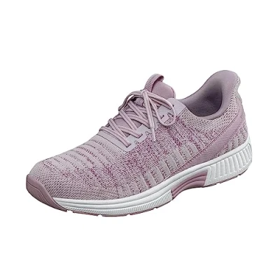 Abbildung von Orthofeet Hands Free Orthopädischer Damen Slip in Sneaker Rosa Kita, Größe 40 Weit