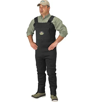 Abbildung von CADDIS Unisex Erwachsene Herren Wathose aus Neopren, Größe S, Grün, waldgrün, Small