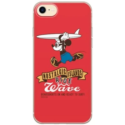 Abbildung von Original und Offiziell lizenziertes Disney Minnie Mickey maus Handyhülle für iPhone 7, 8, SE2, Case, Hülle, Cover aus Kunststoff TPU Silikon, schützt vor Stößen Kratzern