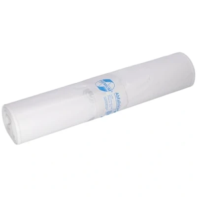 Abbildung von Abfallsäcke aus Recycling LDPE 70 l, weiß, 25 Stück/Rolle
