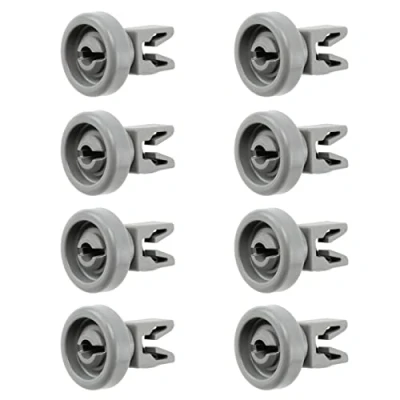 Abbildung von 8 x Place4parts Oberkorb Geschirrspülerrollen für AEG, Electrolux, Zanussi, Tricity Bendix, Durchmesser 25 mm, 50269970005, 50278101006