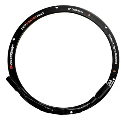 Abbildung von Celestron Tauheizungsring Aluminium Tauschutz Kompatibles 6 Zoll Schmidt Cassegrain Teleskop