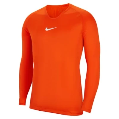 Abbildung von Nike Performance DRY PARK First Langarmshirt, Herren, Größe: Small, Orange