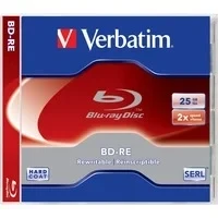 Abbildung von Verbatim Blu ray Rohling 5 Rohlinge BD RE 25GB 2x Jewelcase