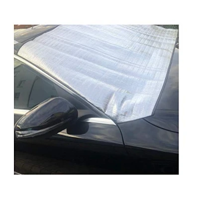 Abbildung von Radami Autoscheibenabdeckung Sonnenschutz Frontscheibenabdeckung Frostabdeckung Schnee Eisschutzfolie 85 x 230cm