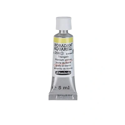 Abbildung von Schmincke HORADAM® AQUARELL feinste Künstler Aquarellfarben, Titangelb 5 ml