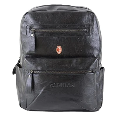 Abbildung von AC Milan 141555 Milan, Rucksack, Unisex, Erwachsene, Schwarz, Einheitsgröße