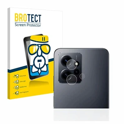 Abbildung von BROTECT Schutzglas für Xiaomi Redmi Note 12 4G (NUR Kameraschutz) Schutzfolie Panzer Folie Glas [Extrem Kratzfest 9H, Anti Fingerprint,