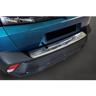 Abbildung von Ladekantenschutz Edelstahl Silber kompatibel mit Peugeot 408 III 3. Generation 5 Türer ab Baujahr 10.2022 3235988