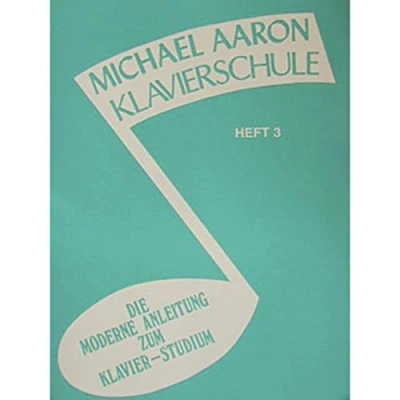 Abbildung von Michael Aaron Klavierschule, Heft 3