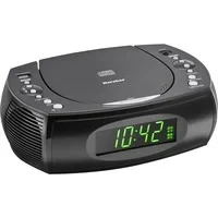 Abbildung von Karcher UR 1308 Uhrenradio (UKW mit RDS, 2 W, Digitaluhr Wecker und USB Ladefunktion, CD Player, Radiowecker)