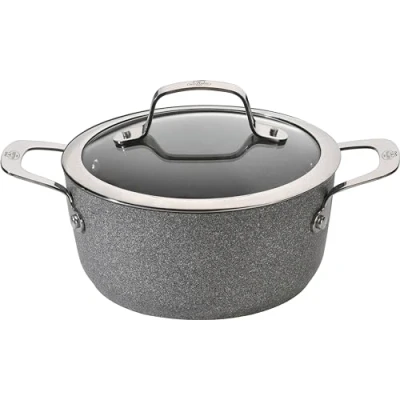 Abbildung von BALLARINI 75002 829 0, 4,7 l, Rund, Grau, Aluminium, Titan, Edelstahl