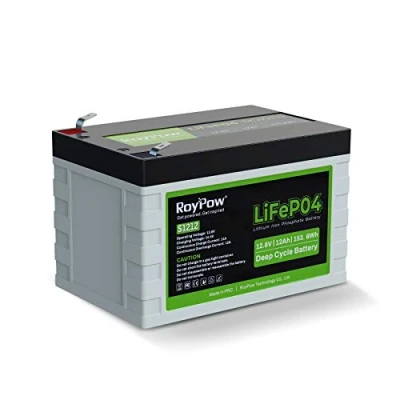 Abbildung von RoyPow 12V 12Ah LiFePO4 Lithium Eisenphosphat Batterie 3500 Zyklen wiederaufladbarer Akku mit tiefem Zyklus FiOS Ersatz für SLA RV/Wohnmobile, Kinderroller, Fischfinder