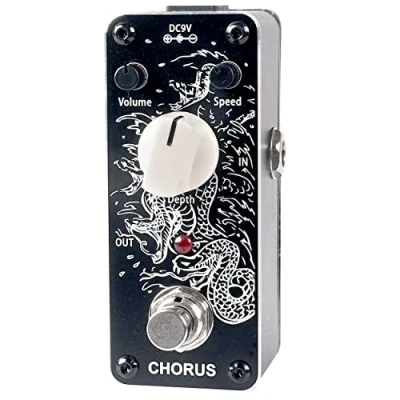 Abbildung von Sondery Chorus Pedal für Gitarren Mini Analog Effektpedal True Bypass Art Series