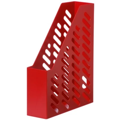Abbildung von HAN Stehsammler KLASSIK 2 STÜCK, moderner im zeitgemäßen Design. Funktional, hochwertig und schick bis Format DIN A4/C4, rot, 1600 17