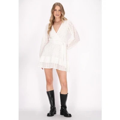 Abbildung von Kleid SCHMUDDELWEDDA S / Weiß 100% Baumwolle