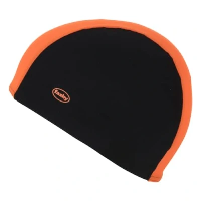 Abbildung von Fashy Unisex Erwachsene Stoffhaube, Schwarz orange, Einheitsgröße EU