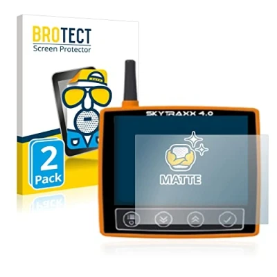 Abbildung von BROTECT Entspiegelungs Schutzfolie für Skytraxx 4.0 (2 Stück) Matte Displayschutz Folie, Anti Reflex, Fingerprint