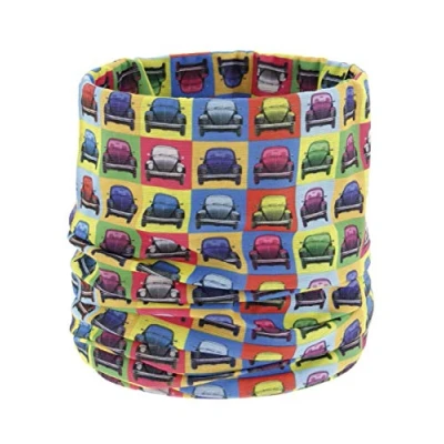 Abbildung von VW Collection by Brisa KÄFER MULTIFUNKTIONSTUCH, Antibakteri Schlauchschal, Größe: One Size, Bunt