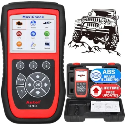 Abbildung von Autel MaxiCheck Pro OBD2 Diagnosegerät Auto Scanner mit ABS Bremsentlüftung, Ölreset, SRS, SAS, EPB, BMS, DPF für Bestimmte Fahrzeuge, Kostengünstiges Ideales Service Tool Techniker/Heimwerker