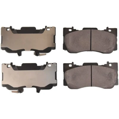 Abbildung von BLUE PRINT ADBP420036 Bremsbelagsatz Vorderachse mit akustischer Verschleißwarnung Anti Quietsch Blech FORD USA: Mustang Mk6 Coupe