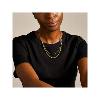 Abbildung von Fossil Jewelry Halskette goldcoloured, Damen, Größe: One Size, Gold coloured