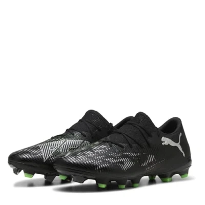 Abbildung von Puma Future 8 Match LOW FG/AG Fußballschuh Nocken, Herren, Größe: 41, Black/silver/fluo green Schuhe