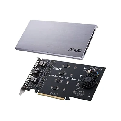 Abbildung von Asus Hyper M.2 x16 Card V2 Modulkarte PCIe 3.0 zu NVMe, RAID Controller