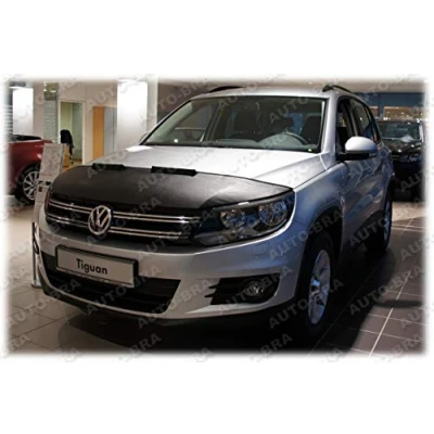 Abbildung von AB3 00139 Auto Bra kompatibel mit VW Tiguan Bj. 2007 2016 Haubenbra Steinschlagschutz Tuning Styling Bonnet