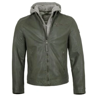 Abbildung von Gipsy Baxder Lederjacke, Herren, Größe: XXL, Dusty green