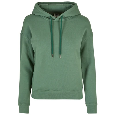 Abbildung von Urban Classics Organic Kapuzenpullover, Damen, Größe: Small, Salvia